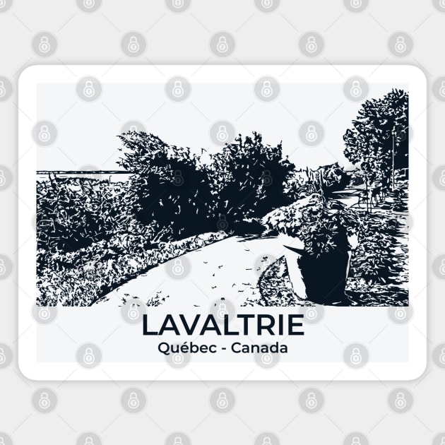 Lavaltrie - Québec Magnet by Lakeric